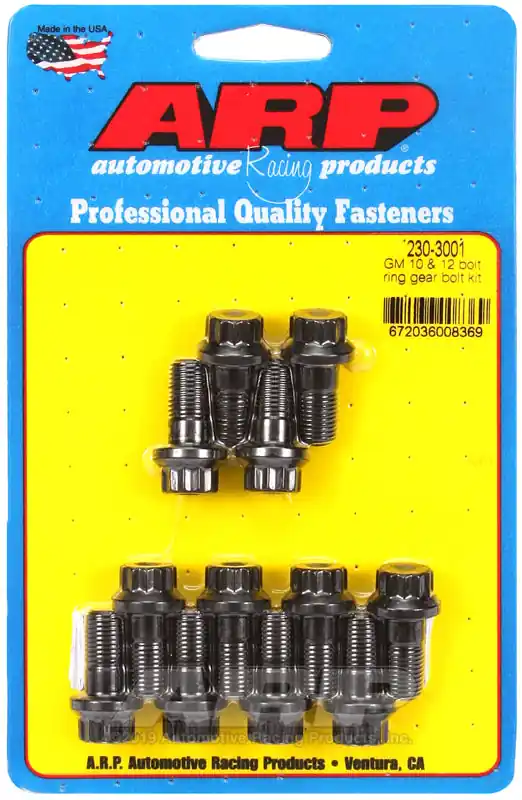 Buy Today ARP GM 10 and 12 Bolt Ring Gear Bolt Kit