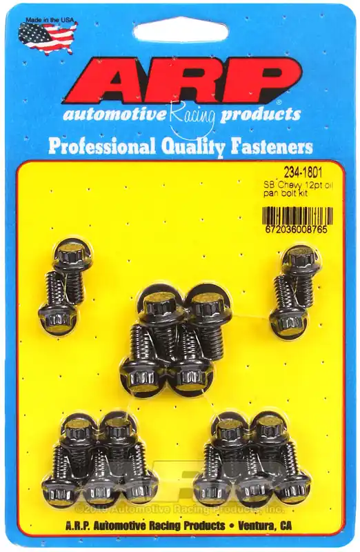 No Minimum Order ARP SB Chevy 12pt Oil Pan Bolt Kit