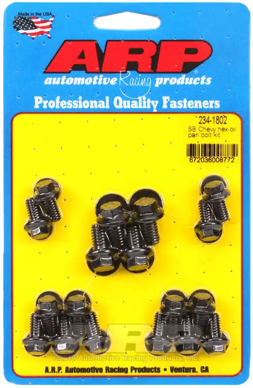 Top Pick ARP SB Chevy 265-400 Oil Pan Hex Bolt Kit