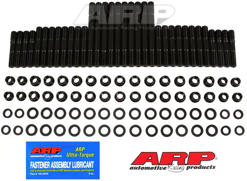 Limited Time ARP SB Chevy alum Bowtie splayed head stud kit