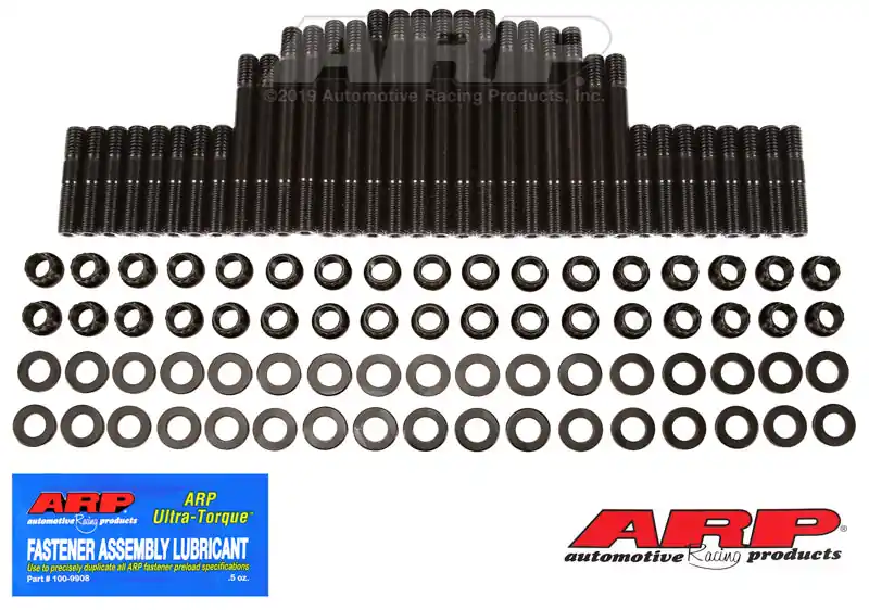 ARP SB Chevy, w/-12 rollover Brodix angle mill MX, head stud kit Special Discount