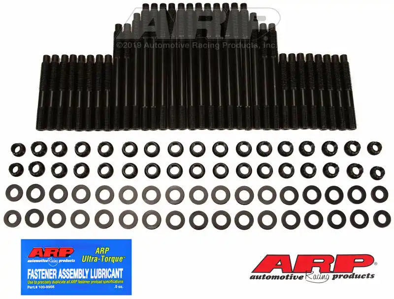 Next Day Delivery ARP SB Chevy Rodeck alum blck w/18A Chevy hds 12pt hsk