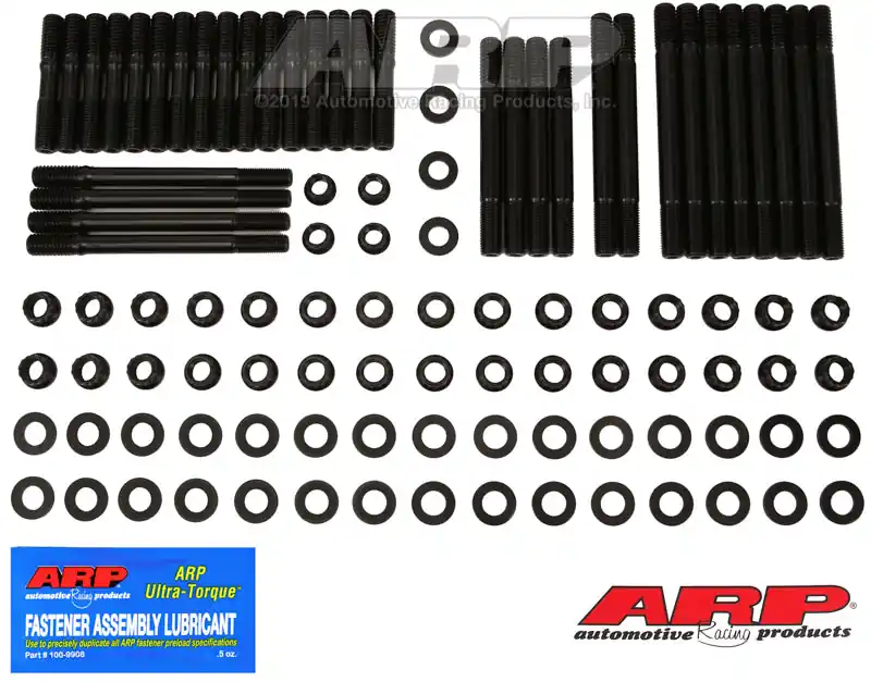 Buy Online ARP SB Chevy 16A, Rodeck alum blck, 12pt u/c studs head stud kit