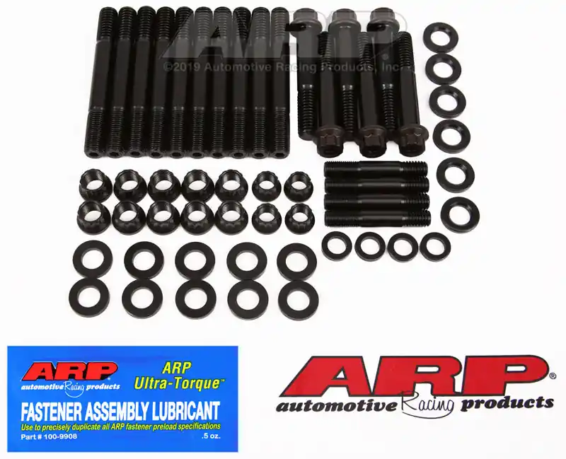 Exclusive ARP Chevy Dart Little inMin steel main caps w/outer bolts main stud kit