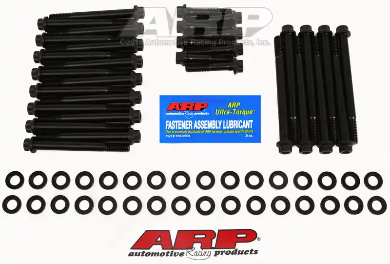 ARP BB Chevy w/Dart Chevy Bowtie Head Bolt Kit-Black New Arrival