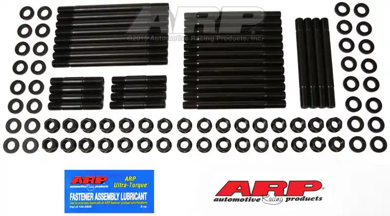 Premium ARP Chevy Big Block MKIV w/ Merlin Heads 8 long Exhaust Stud Hex Head Stud Kit