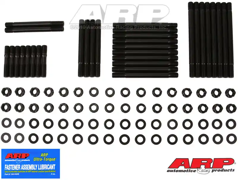 ARP Mark V, w/Edelbrock heads, hex undercut head stud kit Must Have
