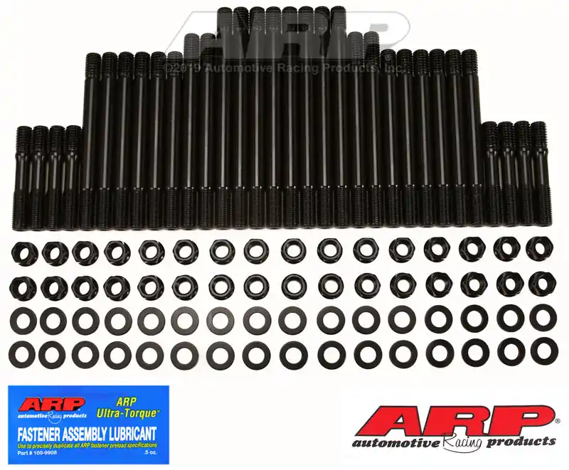 Authentic ARP BB Chevy w/Edelbrock Victor undercut head stud kit