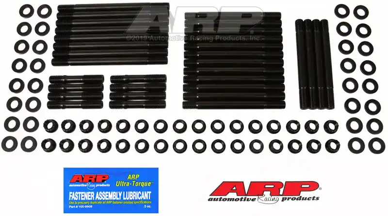 ARP Chevy Big Block MKIV w/ Merlin Heads 8 long Exhaust Stud Undercut 12pt Head Stud Kit Crafted