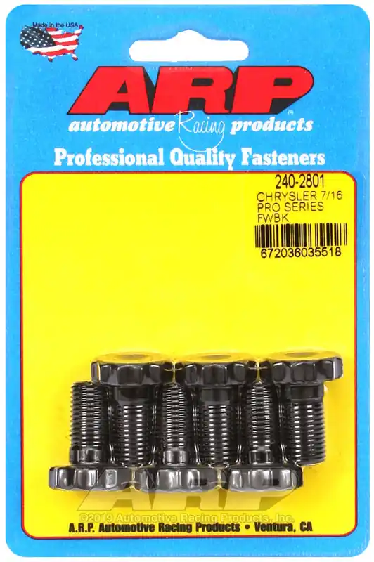 ARP Chrysler 7/16in x 20 - .875in Length Pro Series Flywheel Bolt Kit Today Only