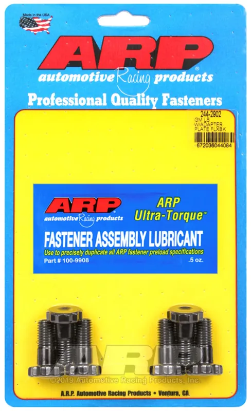 ARP GM LS w/ adapter Plate Flexplate Bolt Kit Popular