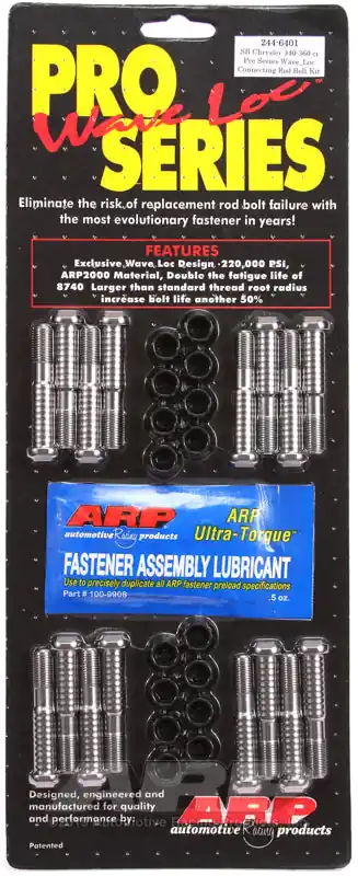 Trending ARP SB Chrysler pro wave-loc rod bolt kit