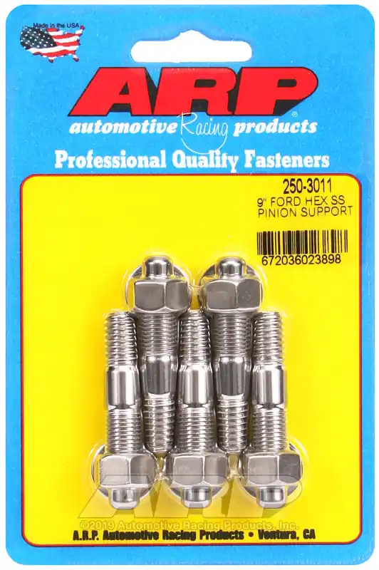Crafted ARP Ford 9in SS hex pinion support stud kit