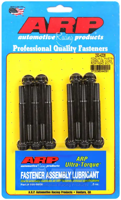 ARP 03-07 Ford 6.0L Powerstroke (Inner Row) M8 Head Bolt Kit Money Back Guarantee