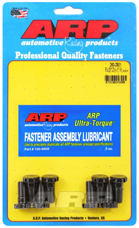 ARP Subaru 2.0L FA20 4Cyl Flexplate Bolt Kit Markdown
