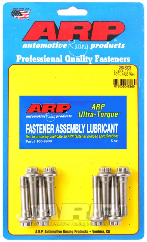 Genuine ARP Subaru FA20 2.0L Rod Bolt Kit