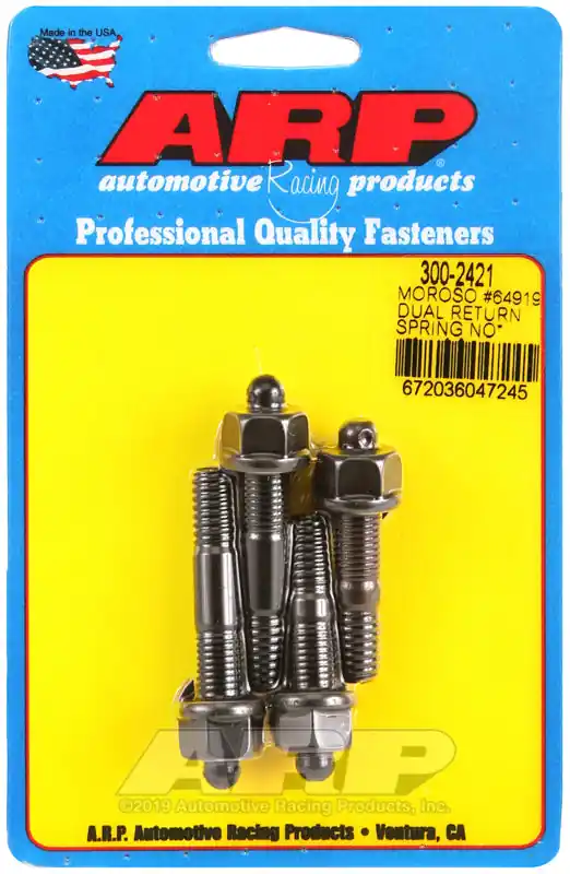 Save Now ARP Moroso 64919 dual return spring no spacer plate pro series carb stud kit