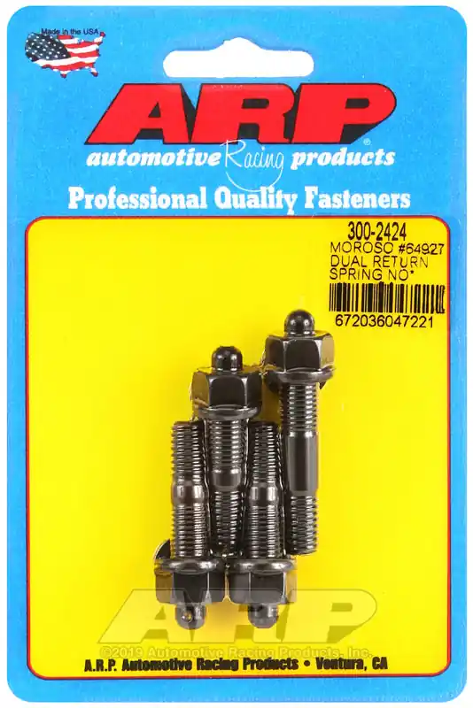 ARP Moroso 64927 dual return spring no spacer plate pro series carb stud kit Markdown