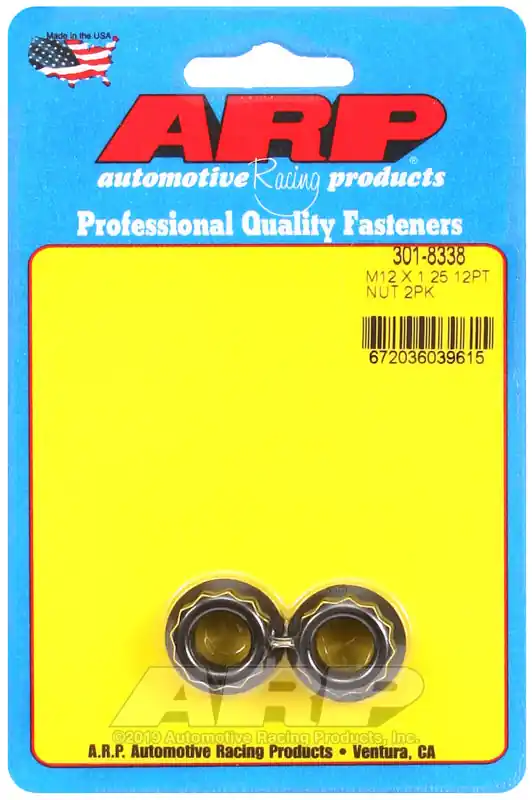 Markdown ARP M12 X 1.25 12pt nut kit