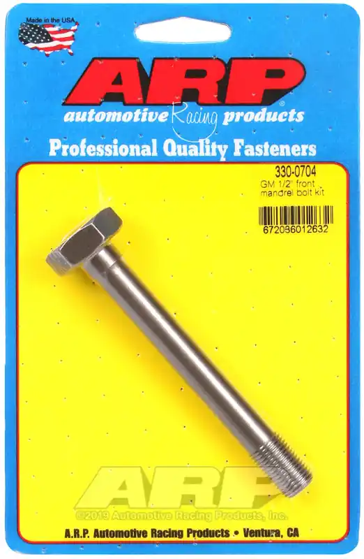 ARP GM 1/2 Front Mandrel Bolt Money Back Guarantee