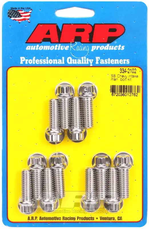 Low Price ARP SB Chevy Intake Manifold Bolt Kit
