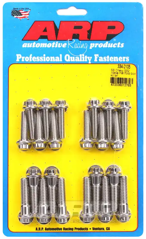 ARP SB Chevy SB2 intake manifold bolt kit tall Mega Sale