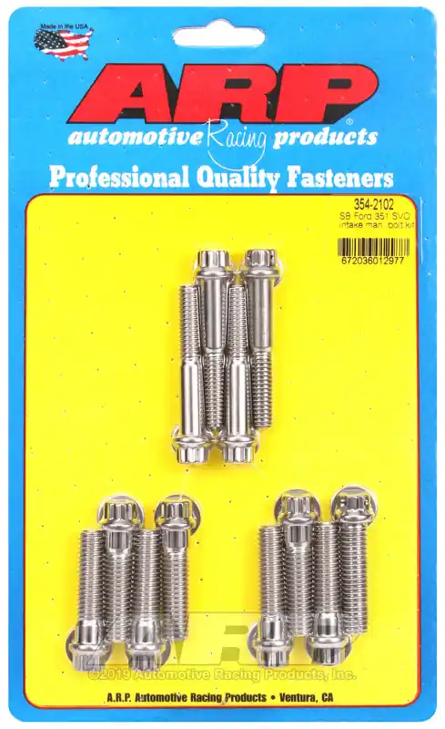Limited Time ARP SB Ford 351 SVO Intake Manifold Bolt Kit