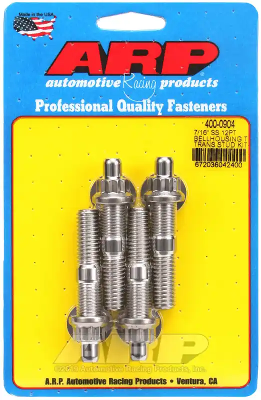 Shop Now ARP 7/16in SS 12pt bellhousing to trans stud kit