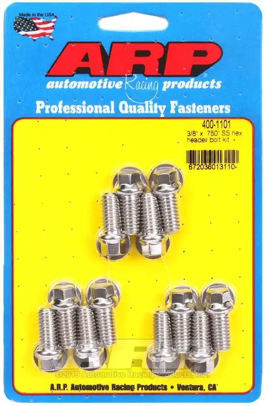 ARP 3/8 x .750 SS Hex Header Bolt Kit Cheap