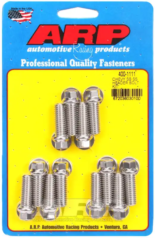 Authentic ARP SB Chevy SS Hex Header Bolt Kit