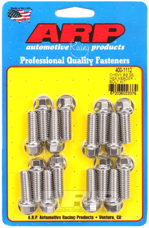 ARP BB Chevy SS Hex Header Bolt Kit Best Choice