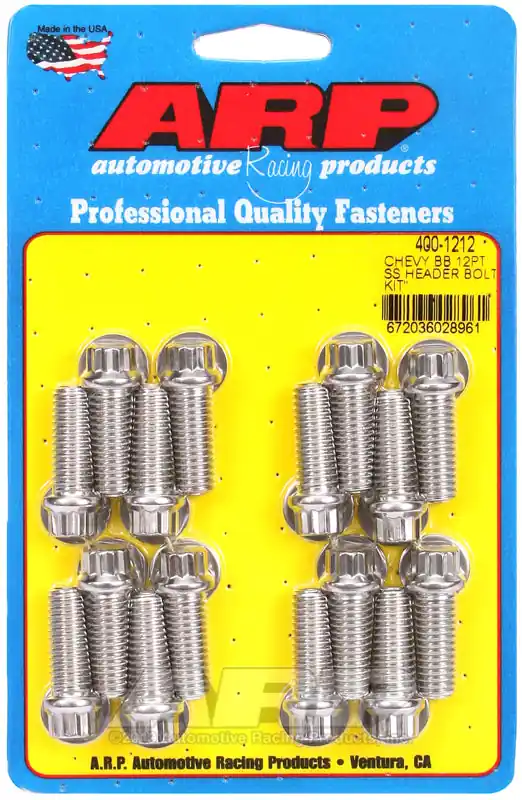 ARP BB Chevy 12pt Header Bolt Kit Discount