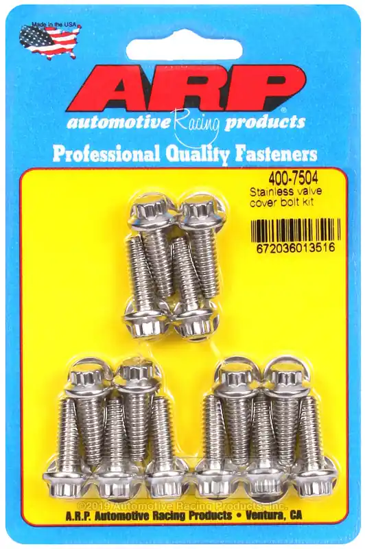 High Quality ARP SS Valve Cover Bolt Kit