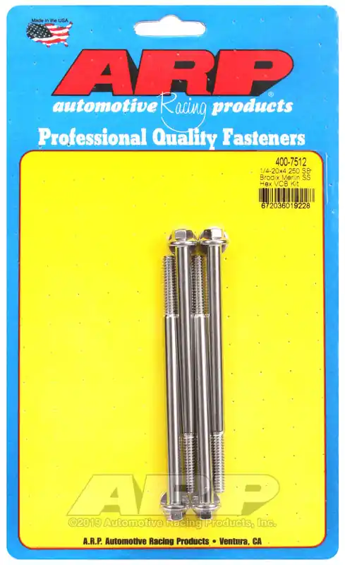 ARP Merlin block, Brodix head SB hex valve cover bolt kit Super Sale