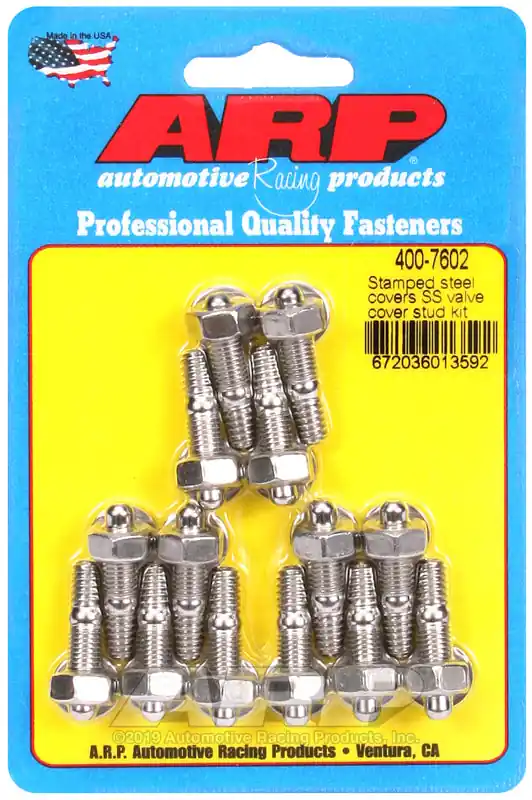 ARP Stamped Steel Covers SS Valve Cover Stud Kit Fresh Stock