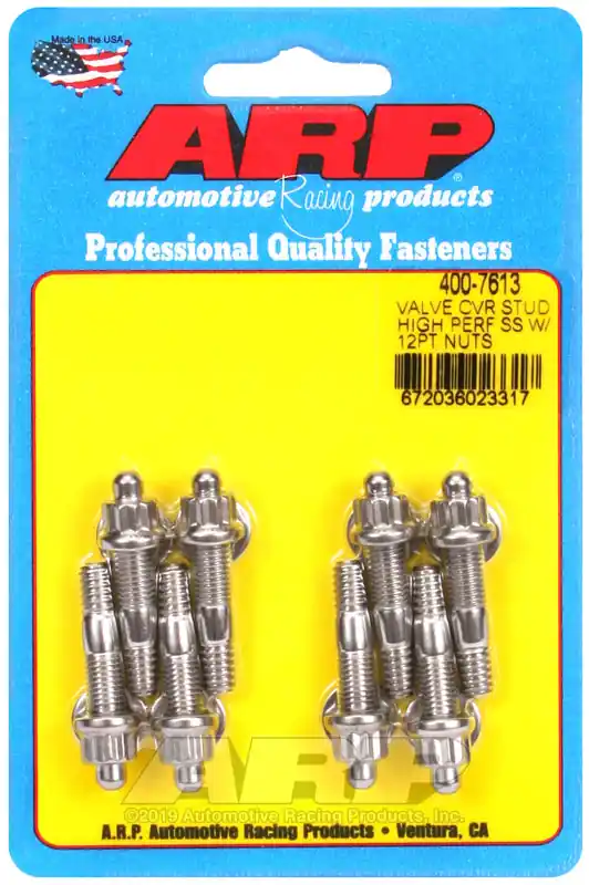 ARP Hi-Perf SS 12pt Valve Cover Stud Kit Time-Limited