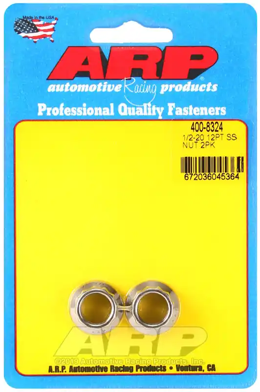 ARP 1/2-20 SS 12pt nut kit Exclusive