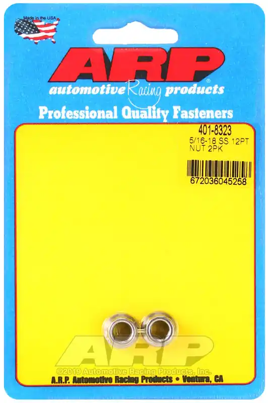 ARP 5/16-18 SS 12pt nut kit Genuine