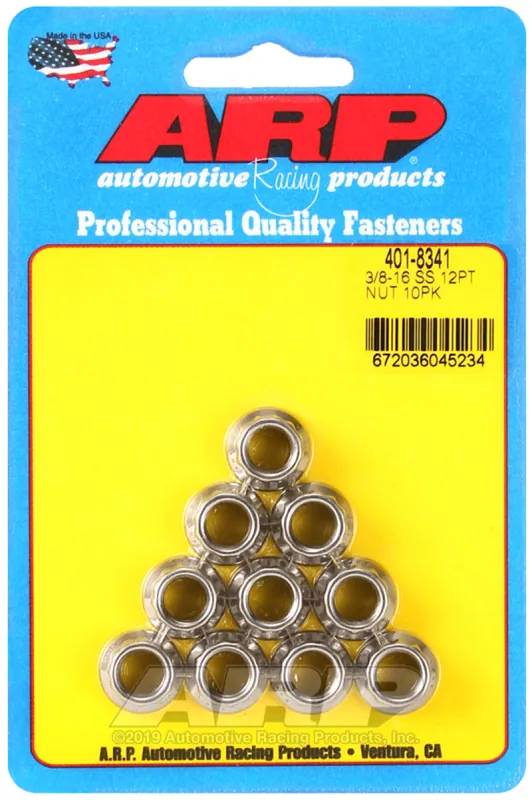 Shop Now ARP 3/8-16 12PT SS - 10 PK