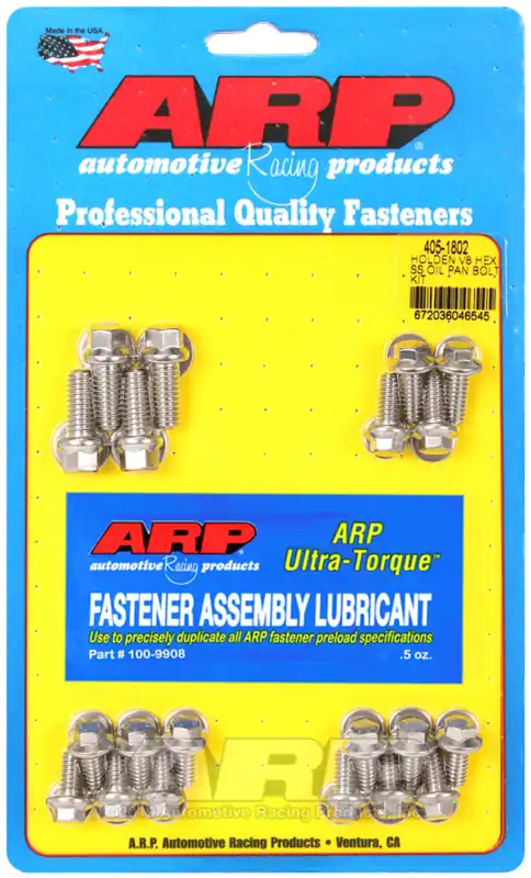 Free Delivery ARP Holden V8 SS Hex Oil Pan Bolt Kit