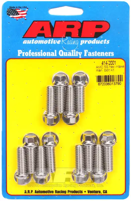 ARP AMC SS Hex Intake Manifold Bolt Kit Latest