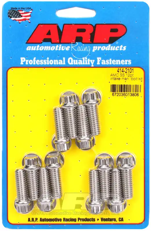 ARP AMC SS 12pt intake manifold bolt kit Secure Checkout