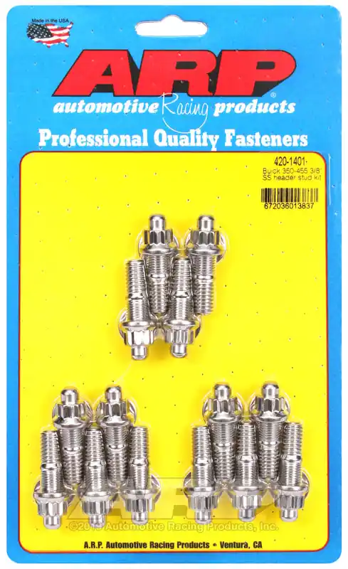 Viral ARP Buick 350-455 3/8in SS header stud kit