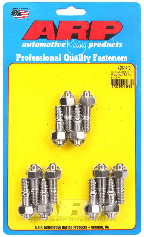 ARP Buick Stage II & Prod SS hex header stud kit No Minimum Order