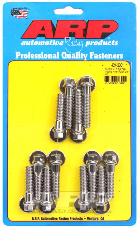 ARP Buick 215 SS hex intake manifold bolt kit Don’t Miss Out