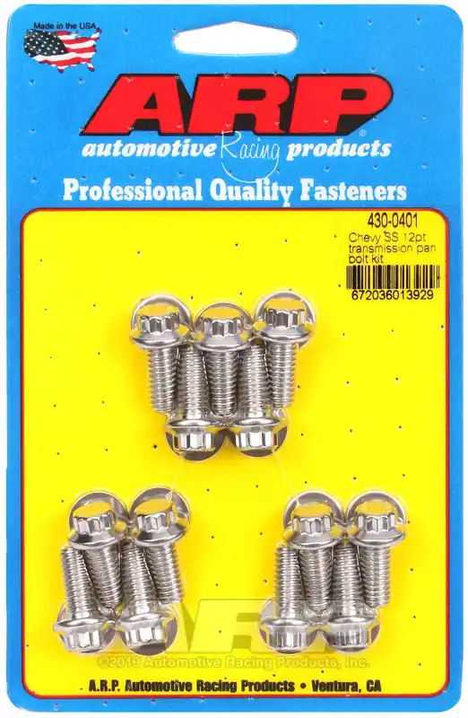 Modern ARP Chevy SS 12pt transmission pan bolt kit