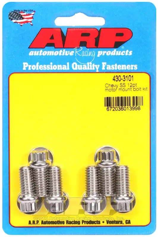 Hot Picks ARP Chevy SS 12pt Motor Mount Bolt Kit