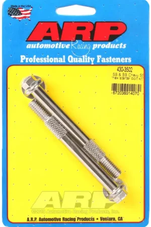 While Supplies Last ARP SB & BB Chevy 3/8 Hex SS Pro Stock Starter Bolt Kit