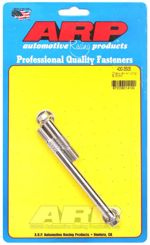 ARP 55-82 Chevrolet SS Starter Bolts Long and Short Don’t Miss Out