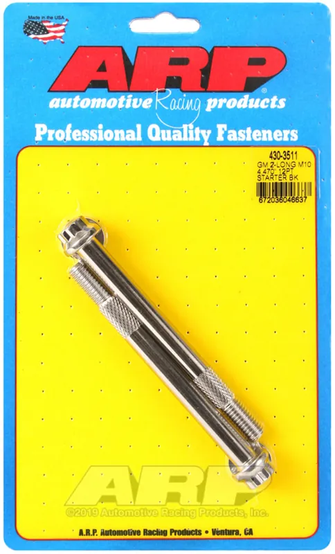 ARP GM M10 X 4.470in 12pt SS Starter Bolt Kit Bargain